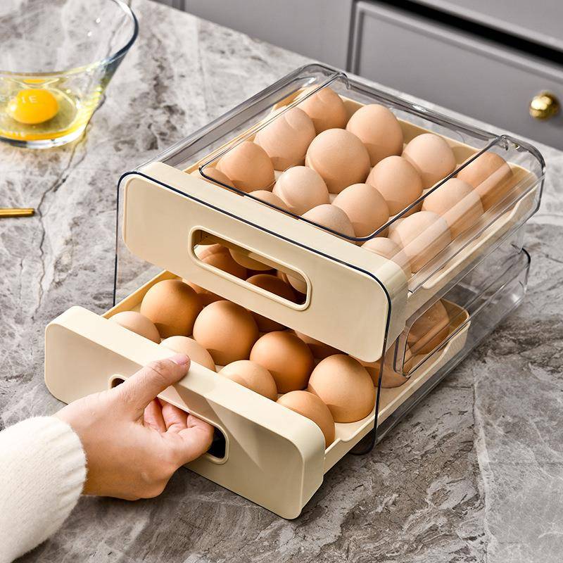 Food Storage Drawers - منظم ثلاجة كبير السعة على شكل