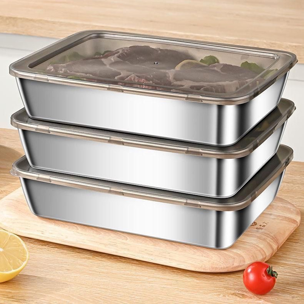 Food Storage Home - طقم تخزين طعام من الفولاذ المقاوم