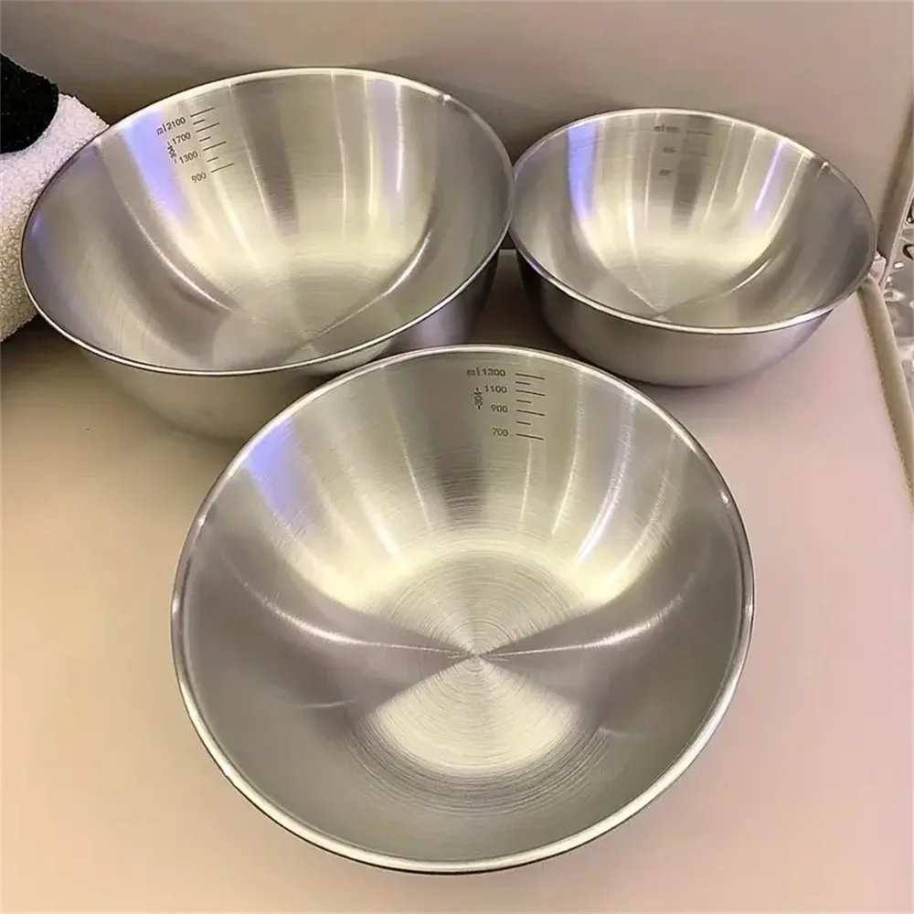 Food Storage Home - مجموعة أوعية من الفولاذ المقاوم للصدأ