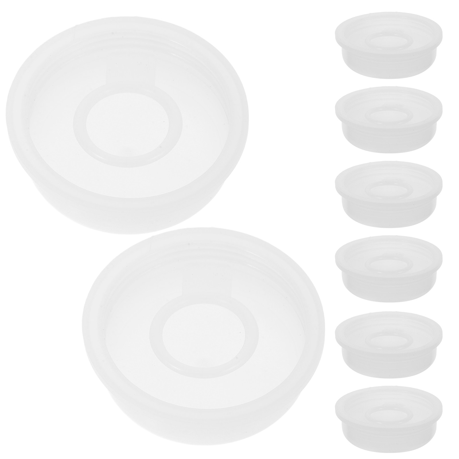 Food Storage Lid - 10 قطع أغطية بلاستيكية لدلاء المواد