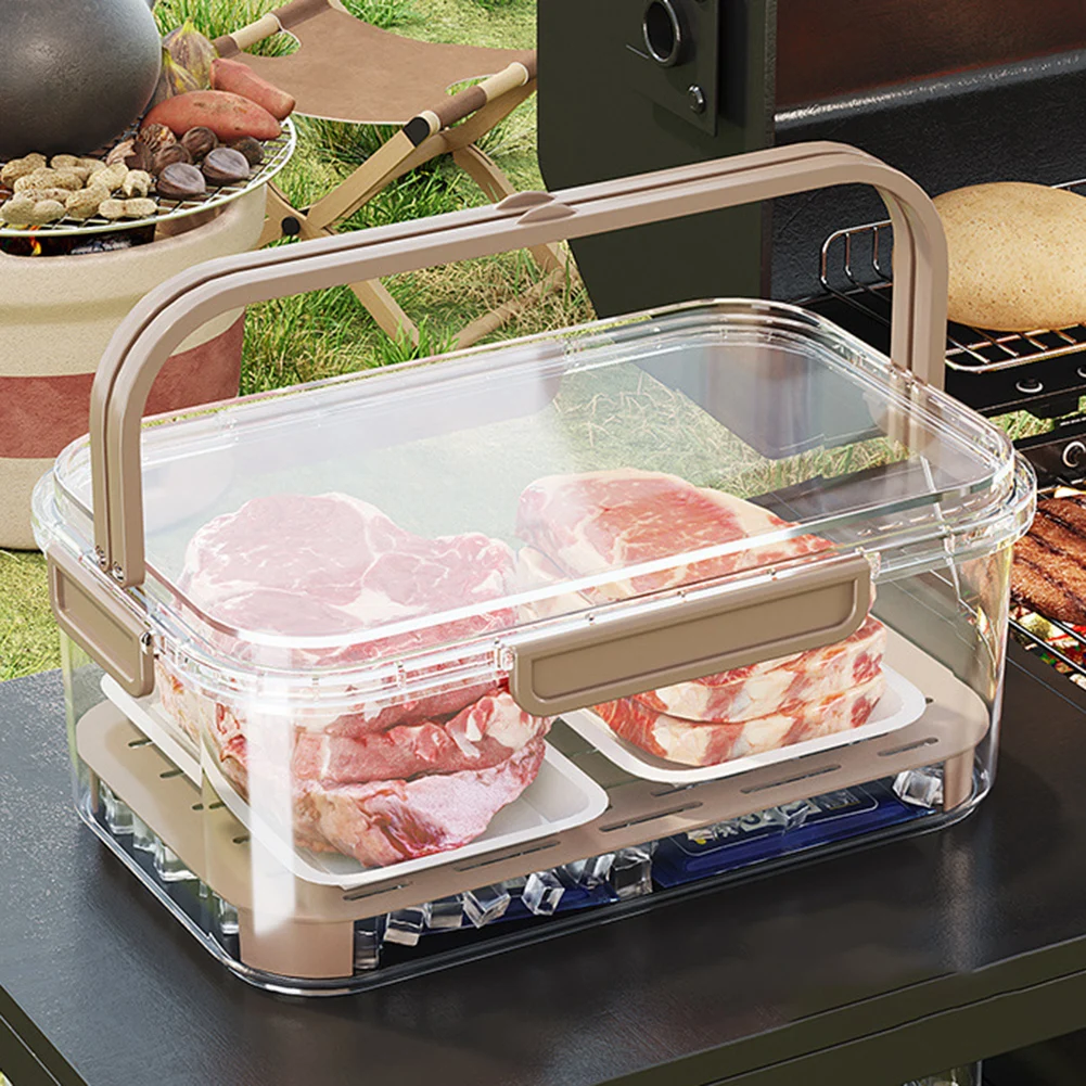 Food Storage Box Set - حاوية تخزين الطعام المحمولة، صندوق نضارة