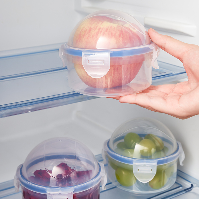 Food Storage Practices - حاوية طعام صغيرة على شكل تفاحة،