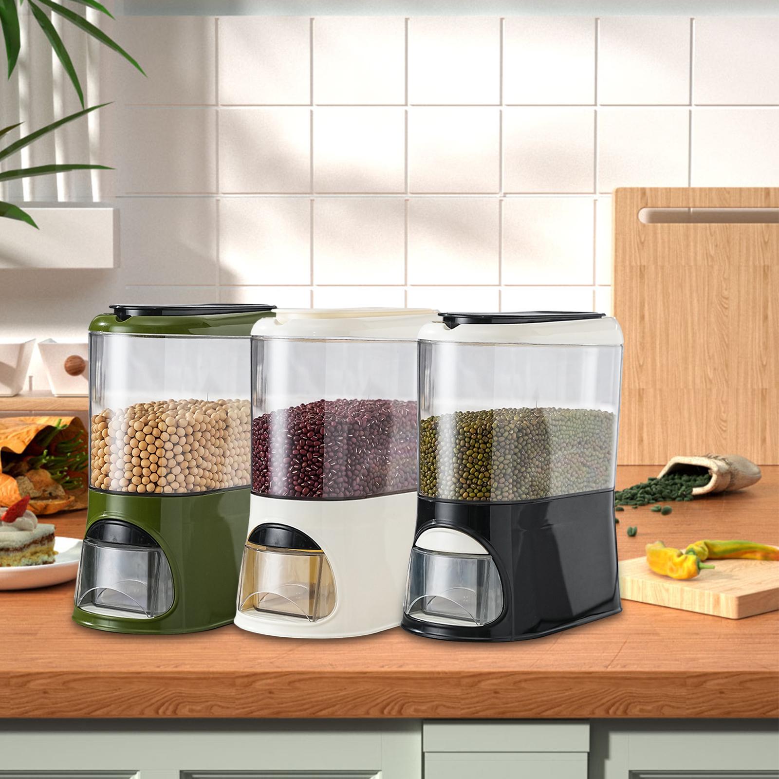 Food Storage Moms - حاوية تخزين الأرز بغطاء قابل للإزالة،