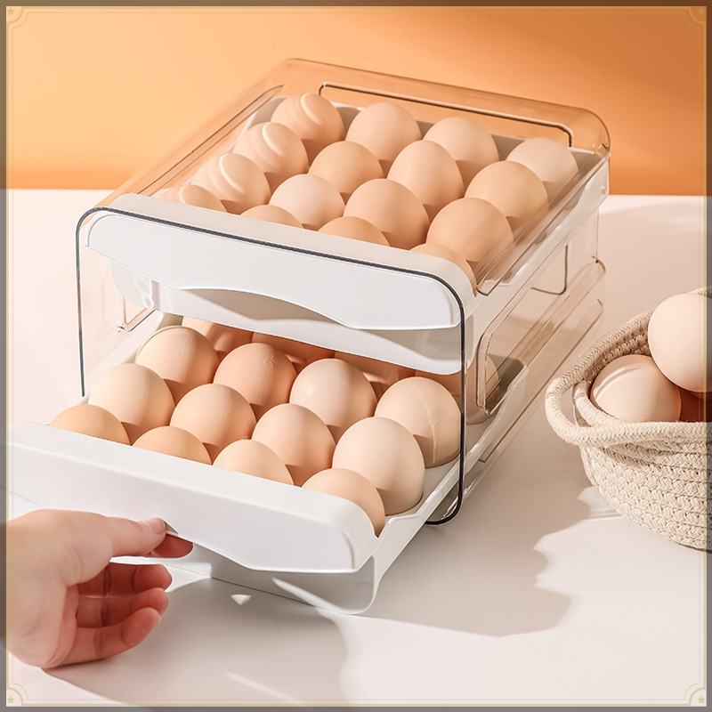 Food Storage Drawers - حامل بيض من البولي بروبيلين والبولي