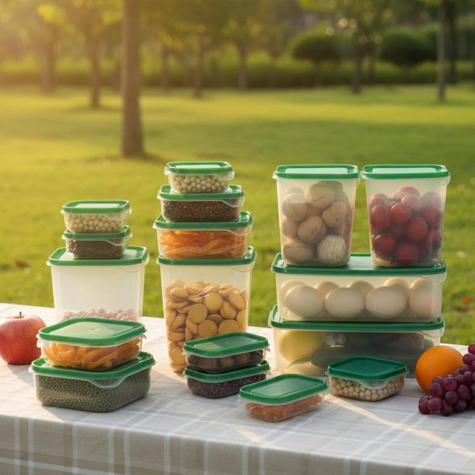 مجموعة من 17 قطعة لتخزين الطعا - مراجعة Food Storage Lid وسعره