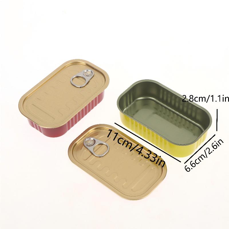 علبتان معدنيتان مستطيلتان فارغ - مراجعة Food Storage Aluminum وسعره