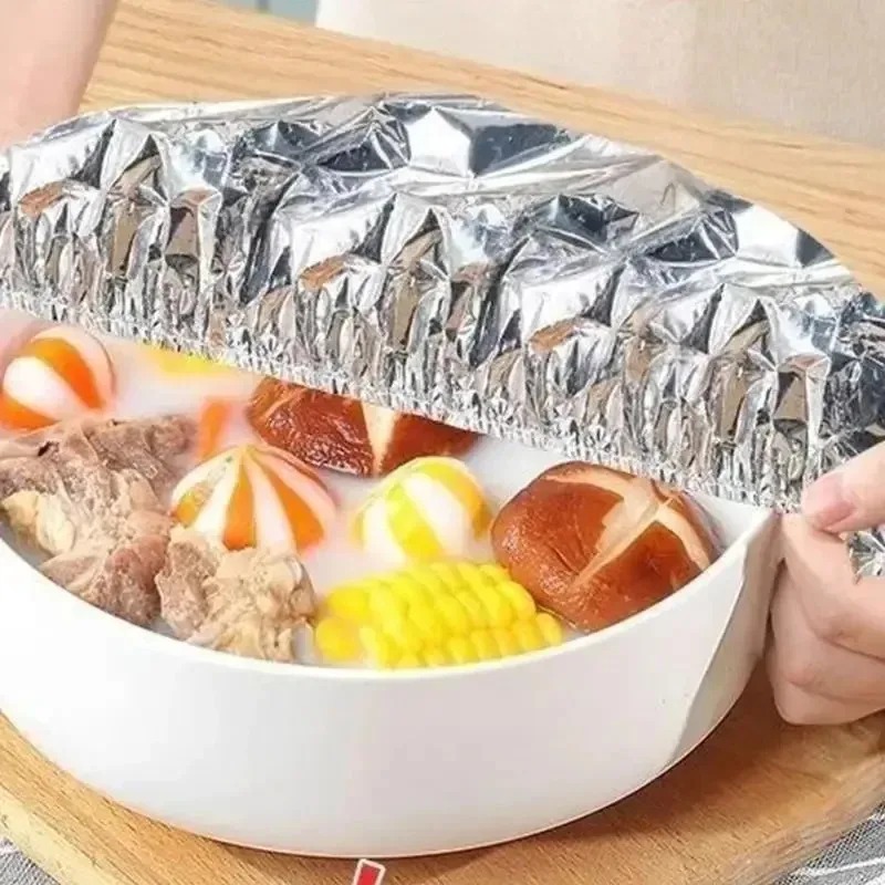 أغطية طعام من رقائق الألمنيوم  - مراجعة Food Storage Aluminum وسعره