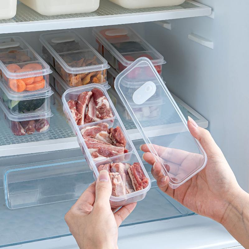 منظم قابل للتكديس للثلاجة والف - مراجعة Food Storage Freezer وسعره