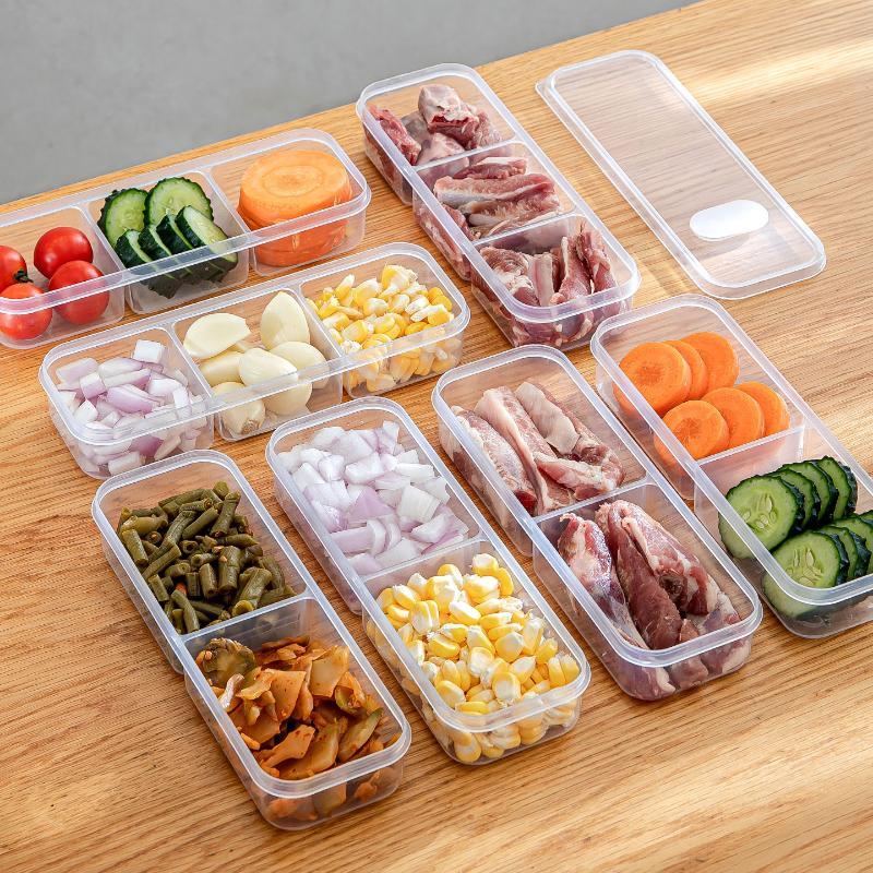 منظم قابل للتكديس للثلاجة والف - مراجعة Food Storage Freezer وسعره