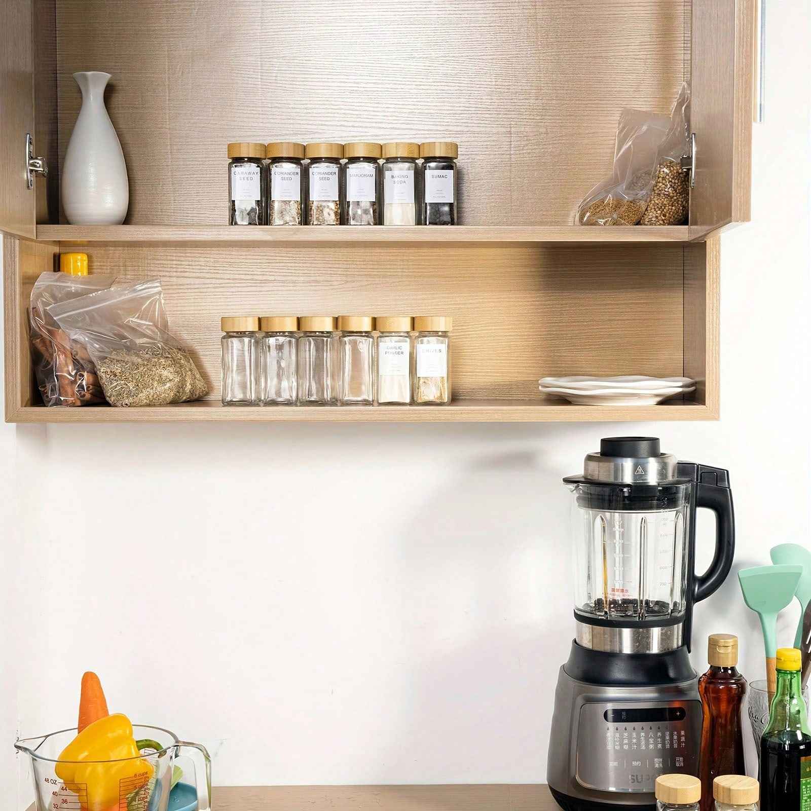 12 صندوق تخزين توابل مدمج من ا - مراجعة Food Storage Drawers وسعره