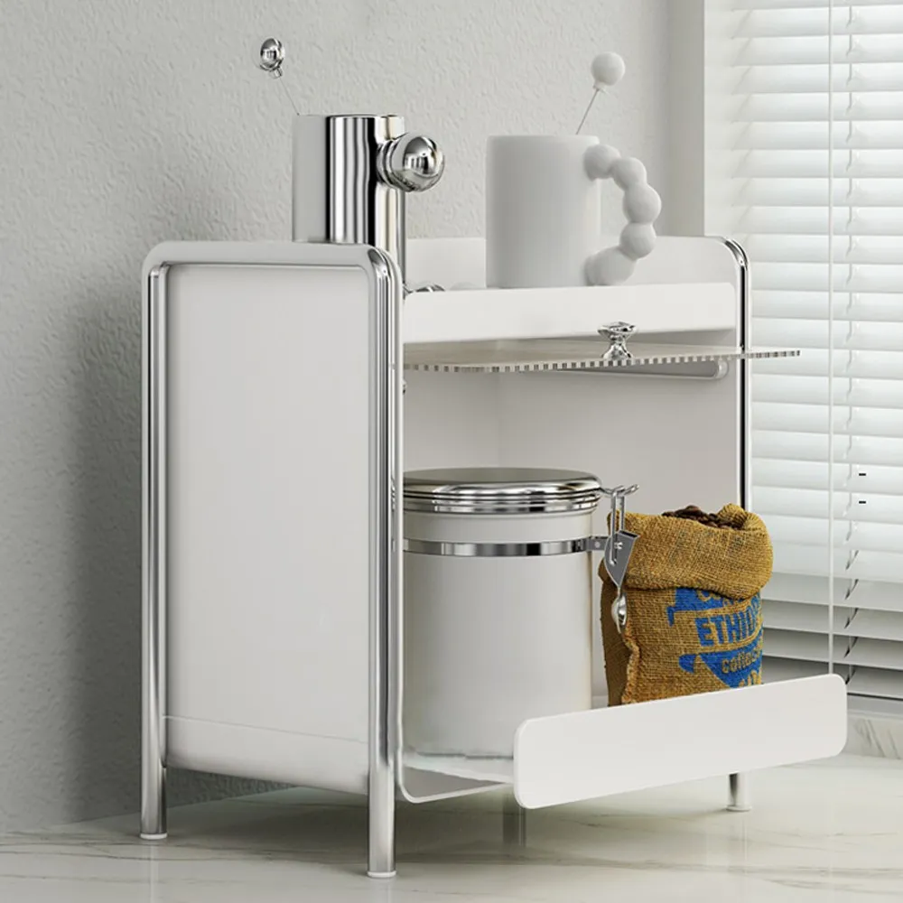 منظم سطح المكتب خزانة مستحضرات - مراجعة Food Storage Drawers وسعره