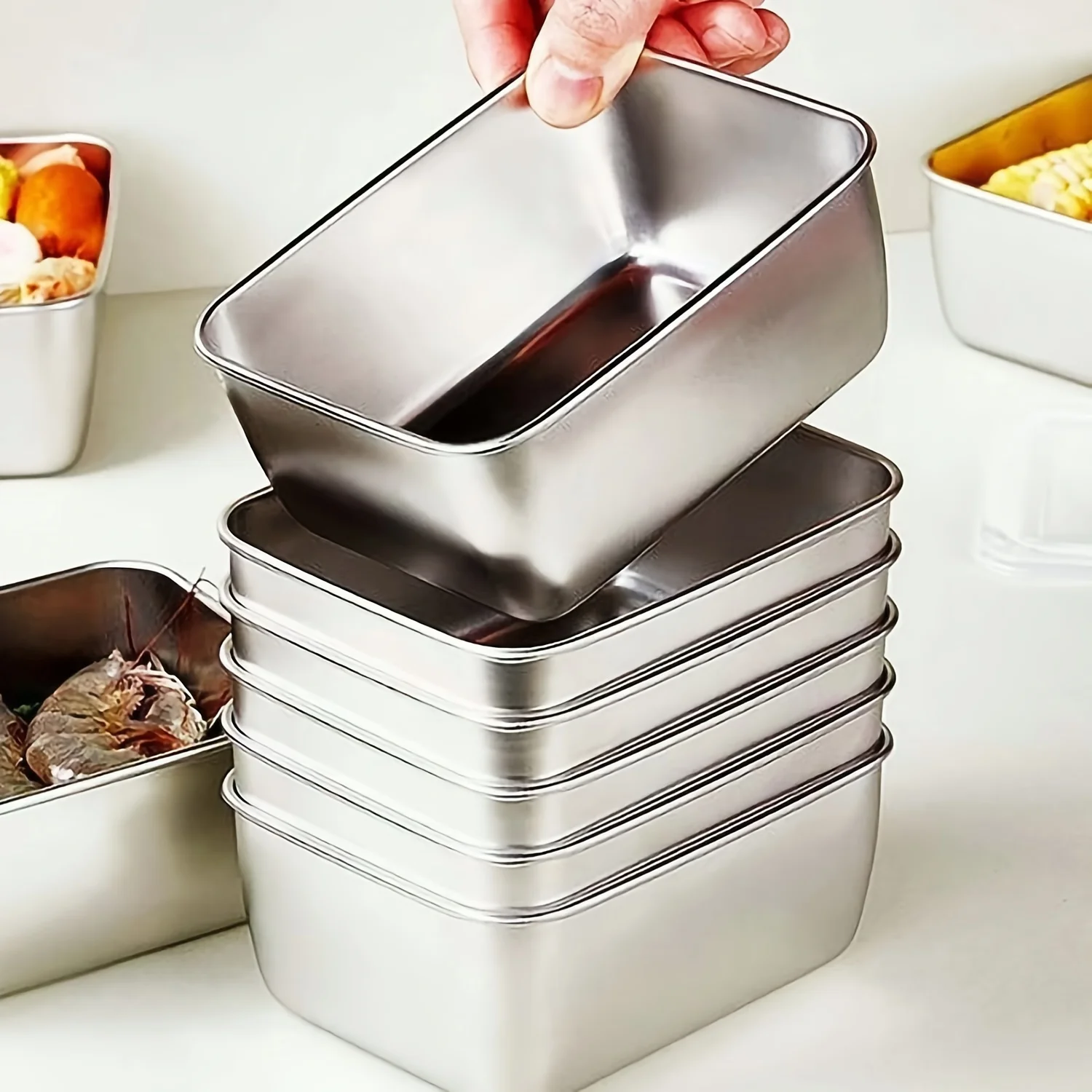 مجموعة حاويات تخزين الطعام من  - مراجعة Food Storage Aluminum وسعره