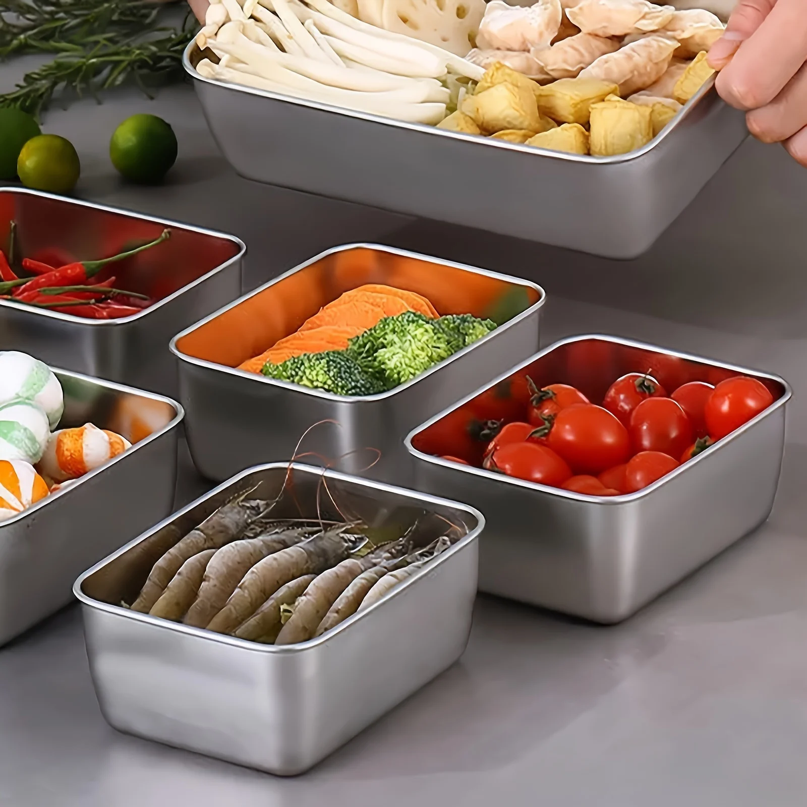مجموعة حاويات تخزين الطعام من  - مراجعة Food Storage Aluminum وسعره