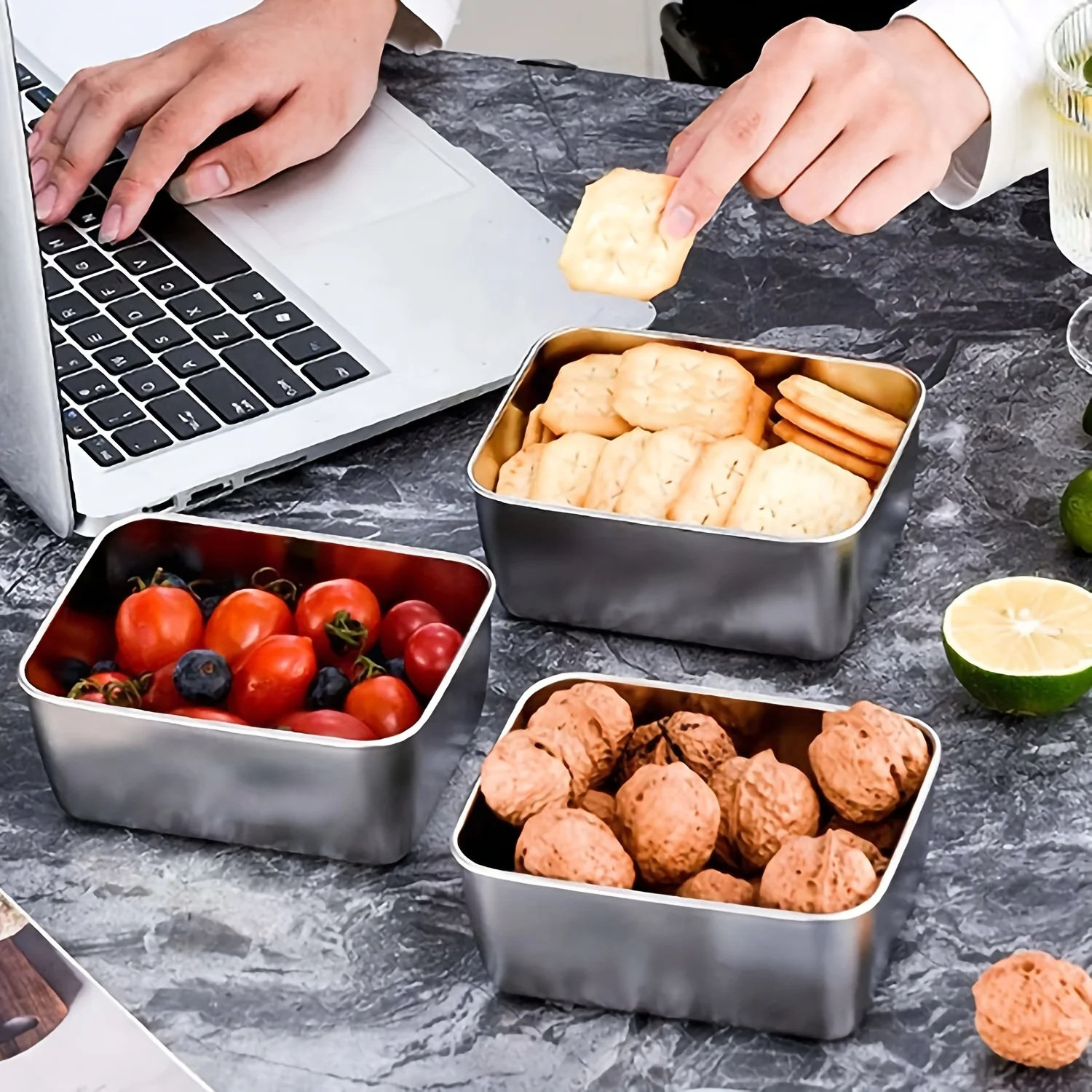 مجموعة حاويات تخزين الطعام من  - مراجعة Food Storage Aluminum وسعره
