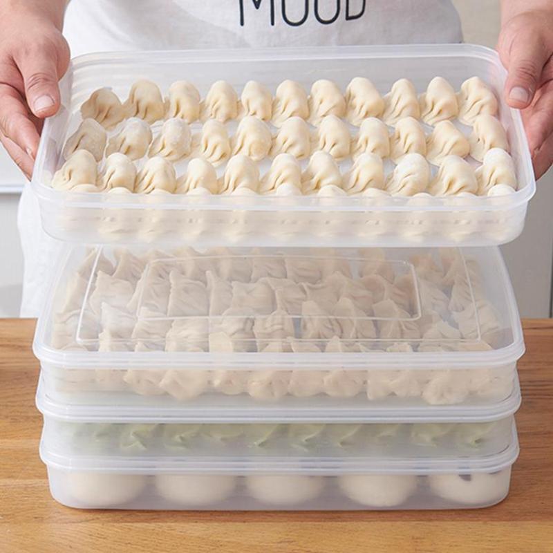 صندوق تخزين شفاف للمطبخ، منظم  - مراجعة Food Storage Freezer وسعره