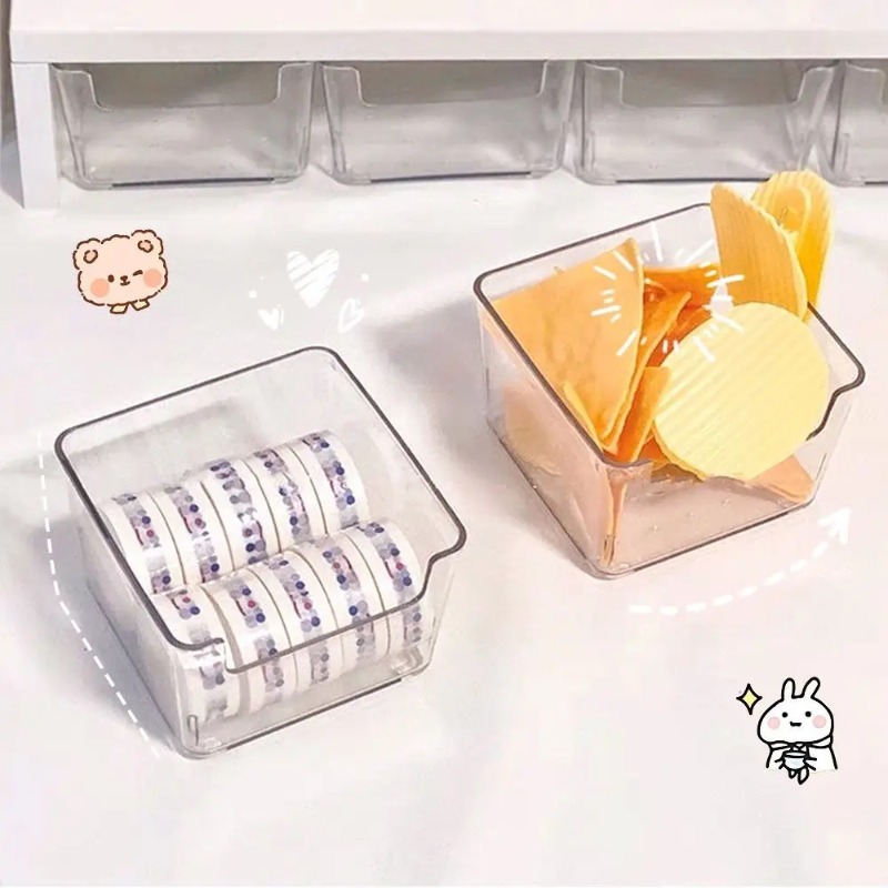 منظم أدراج شفاف قابل للتكديس ل - مراجعة Food Storage Drawers وسعره