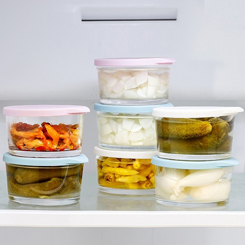 ● وعاء تخزين طعام دائري آمن لل - مراجعة Food Storage Jars وسعره