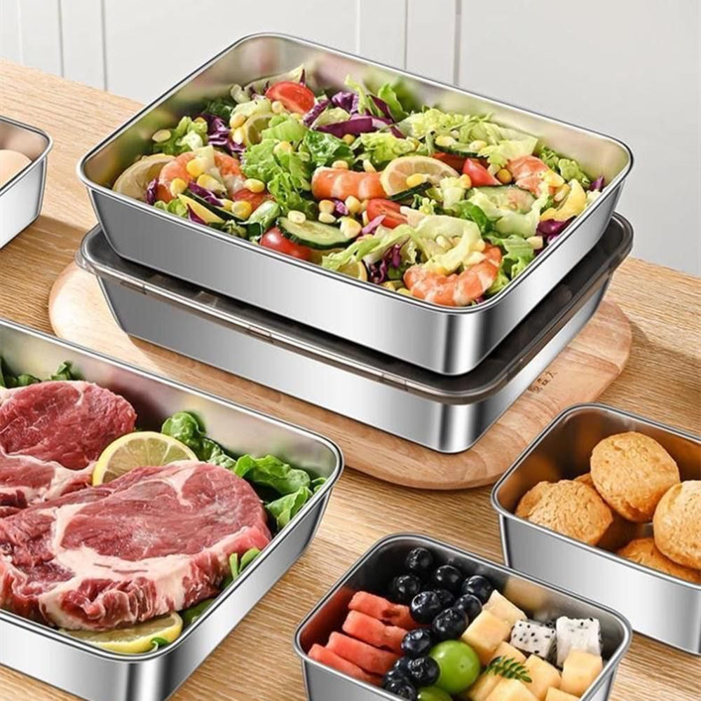 طقم تخزين طعام من الفولاذ المق - مراجعة Food Storage Home وسعره