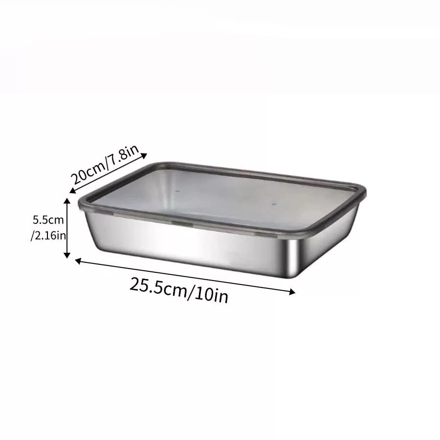 طقم تخزين طعام من الفولاذ المق - مراجعة Food Storage Home وسعره