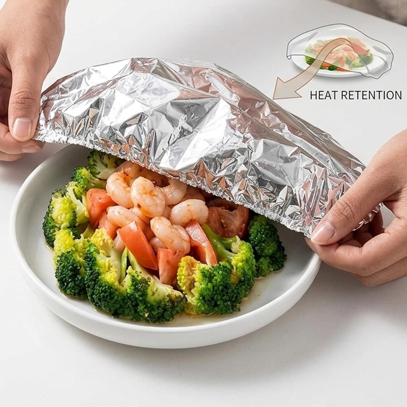 أغطية عازلة من رقائق الألومنيو - مراجعة Food Storage Aluminum وسعره