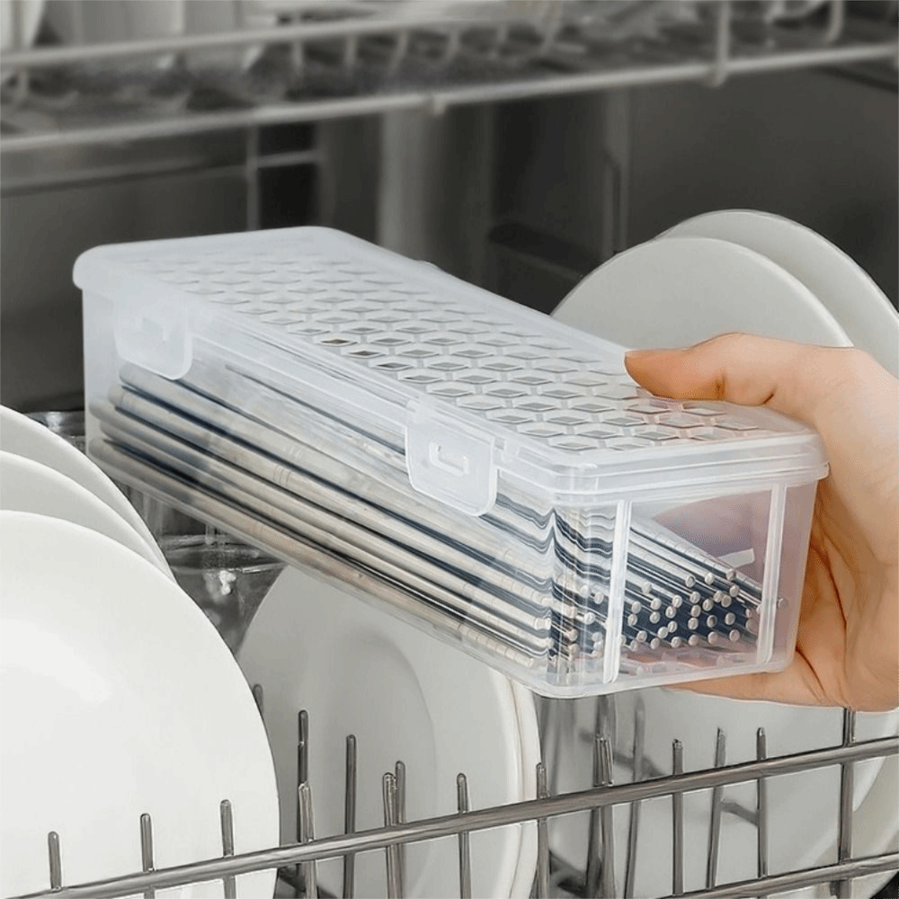 صندوق تنظيف أدوات المائدة المج - مراجعة Food Storage Without Plastic وسعره