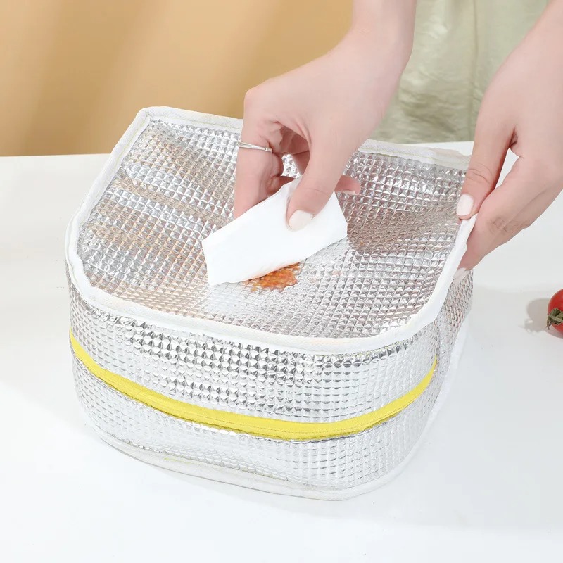 الأطفال حقيبة حفظ الطعام ثلاثي - مراجعة Food Storage Aluminum وسعره