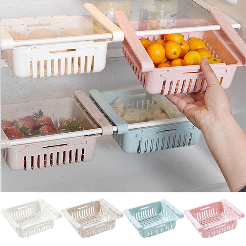 المطبخ شنقا المنظم الثلاجة الب - مراجعة Food Storage Drawers وسعره