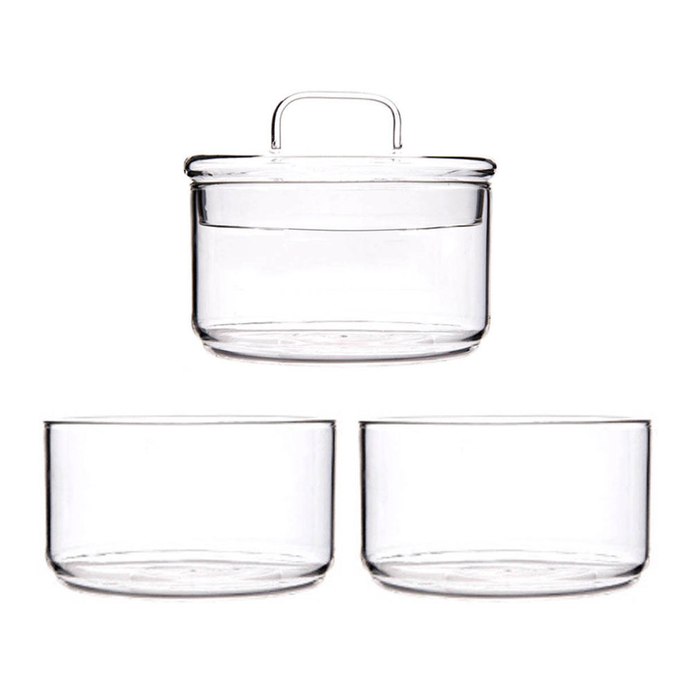 طقم وعاء تخزين زجاجي شفاف للسل - مراجعة Food Storage Jars وسعره