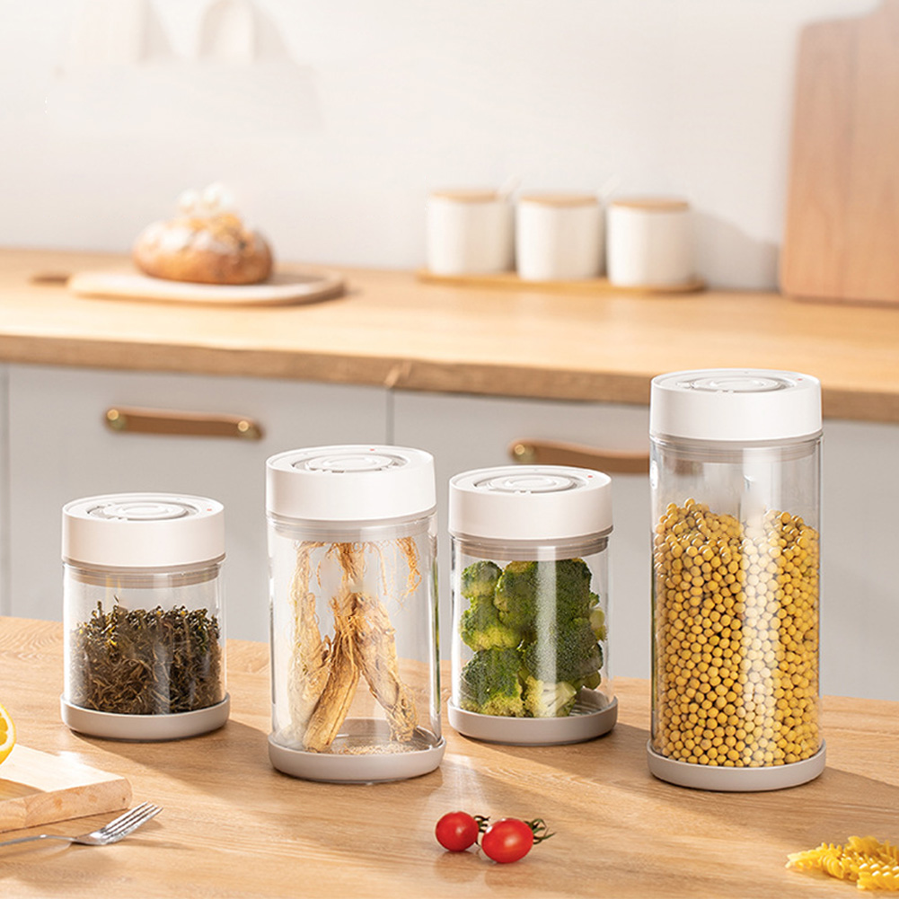 وعاء زجاجي مقاوم للرطوبة لحفظ  - مراجعة Food Storage Jars وسعره
