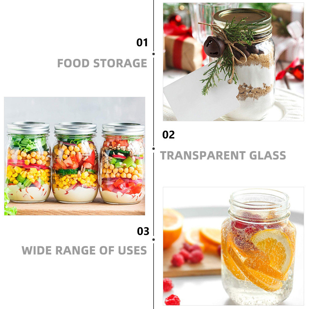 6 قطع من الأوعية الزجاجية الشف - مراجعة Food Storage Lid وسعره