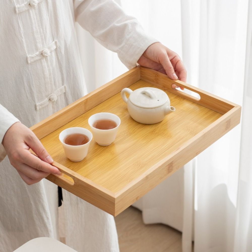 صينية تقديم مستطيلة من الخيزرا - مراجعة Food Storage Handling وسعره