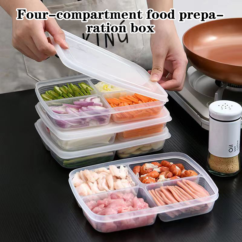 صندوق تخزين بلاستيكي جديد بـ 4 - مراجعة Food Storage Freezer وسعره