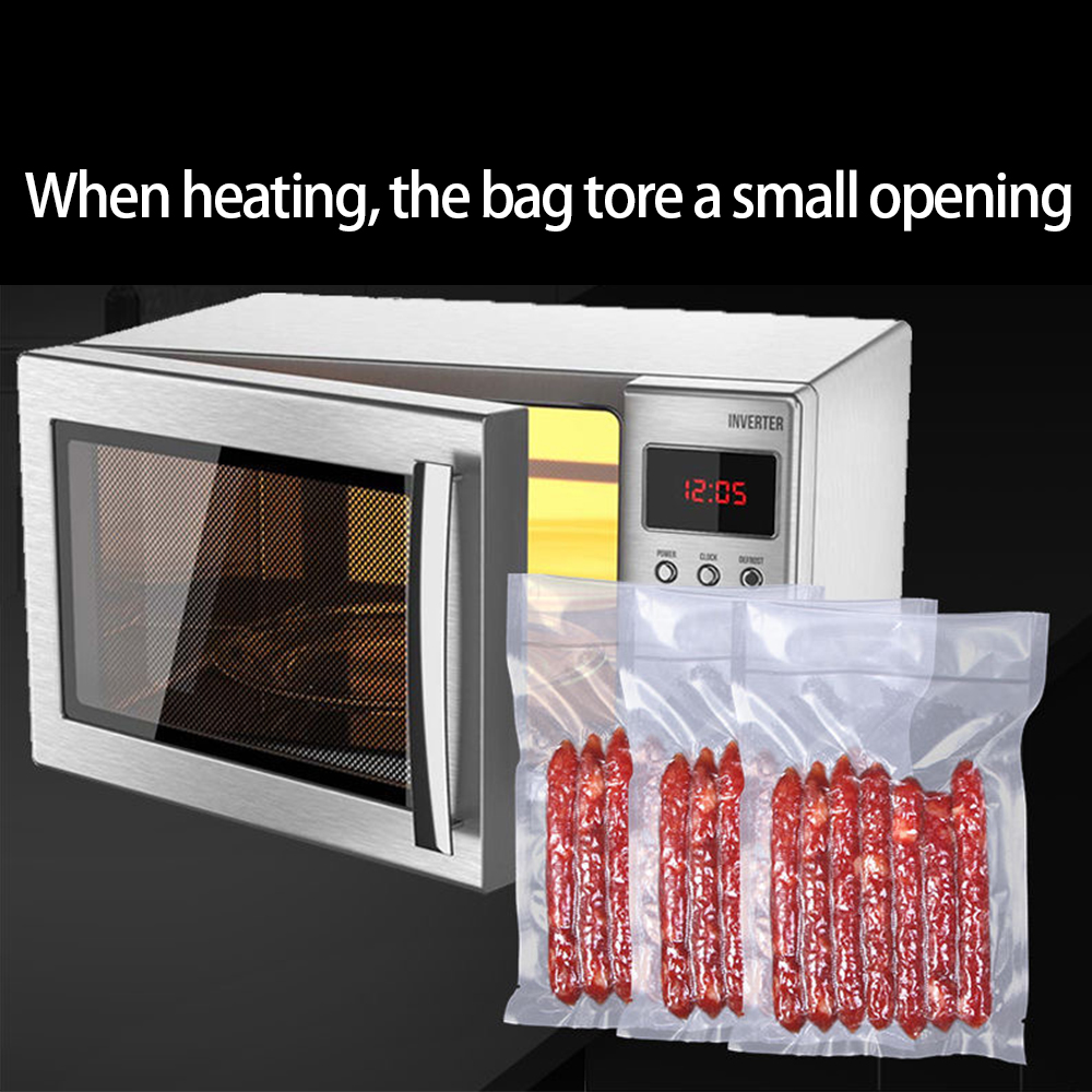50 قطعة المطبخ الغذاء فراغ حقي - مراجعة Vacuum Sealer Bag وسعره