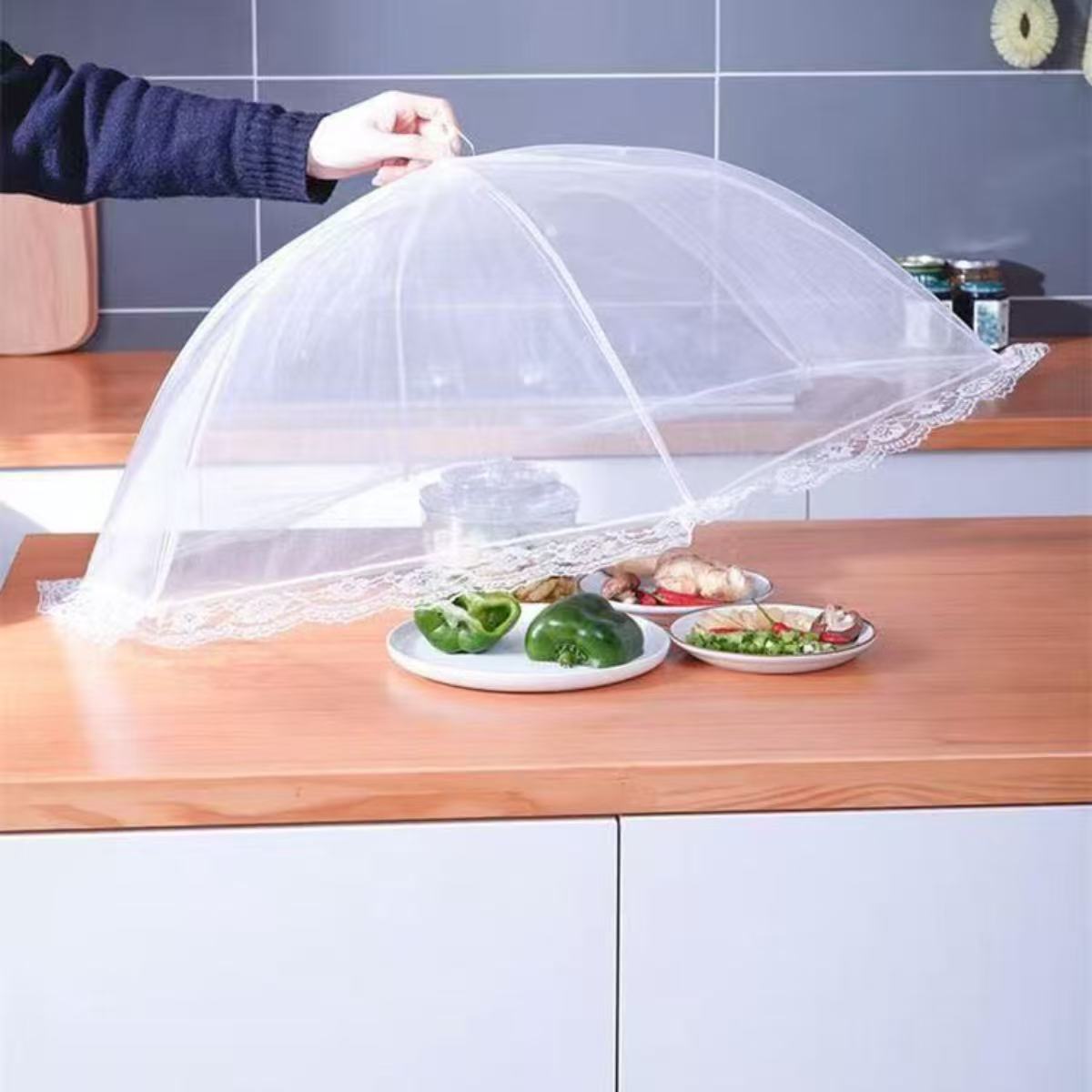غطاء طعام شبكي قابل للطي وقابل - مراجعة Food Storage Net وسعره