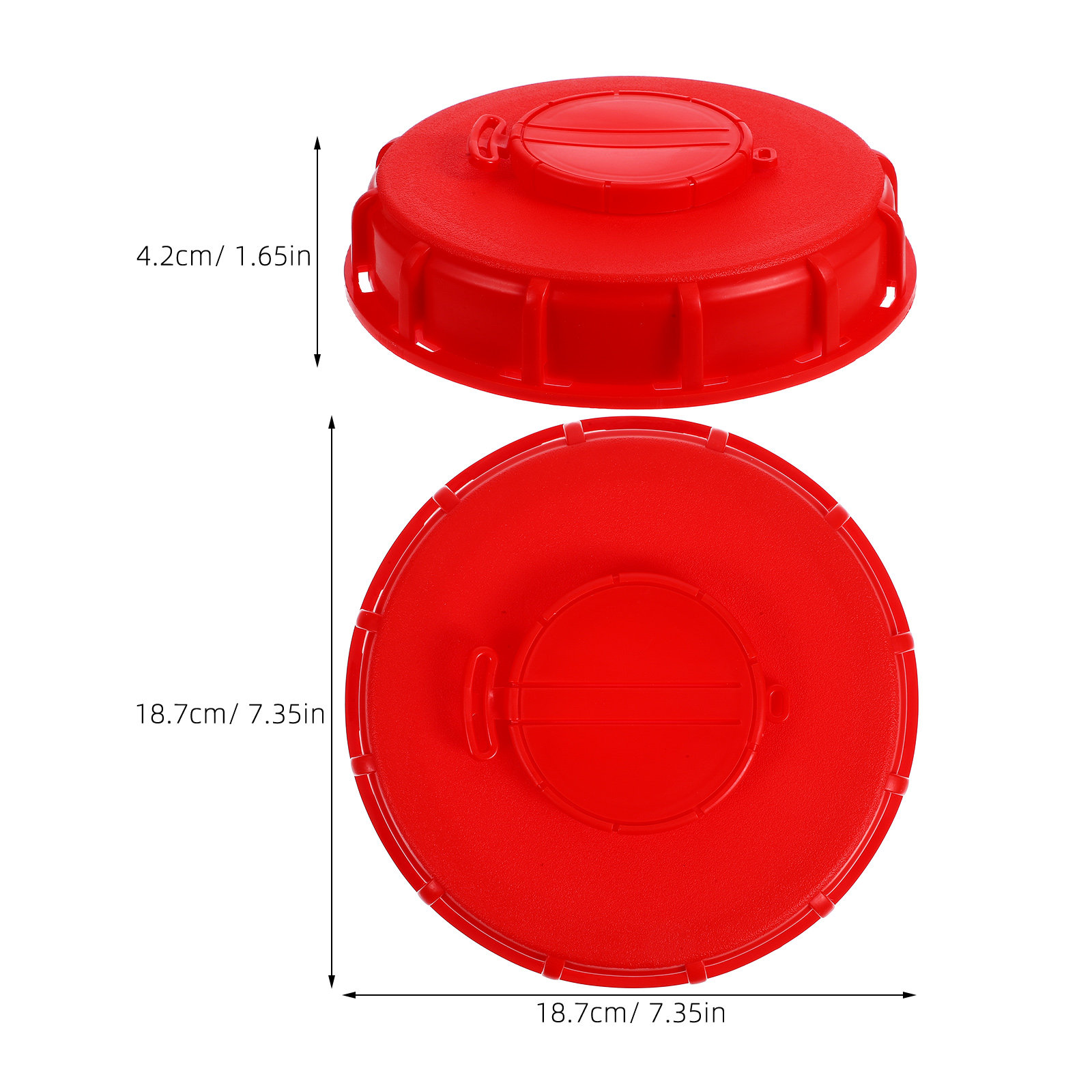 غطاء خزان IBC أحمر 16.2 سم، غط - مراجعة Food Storage Lid وسعره