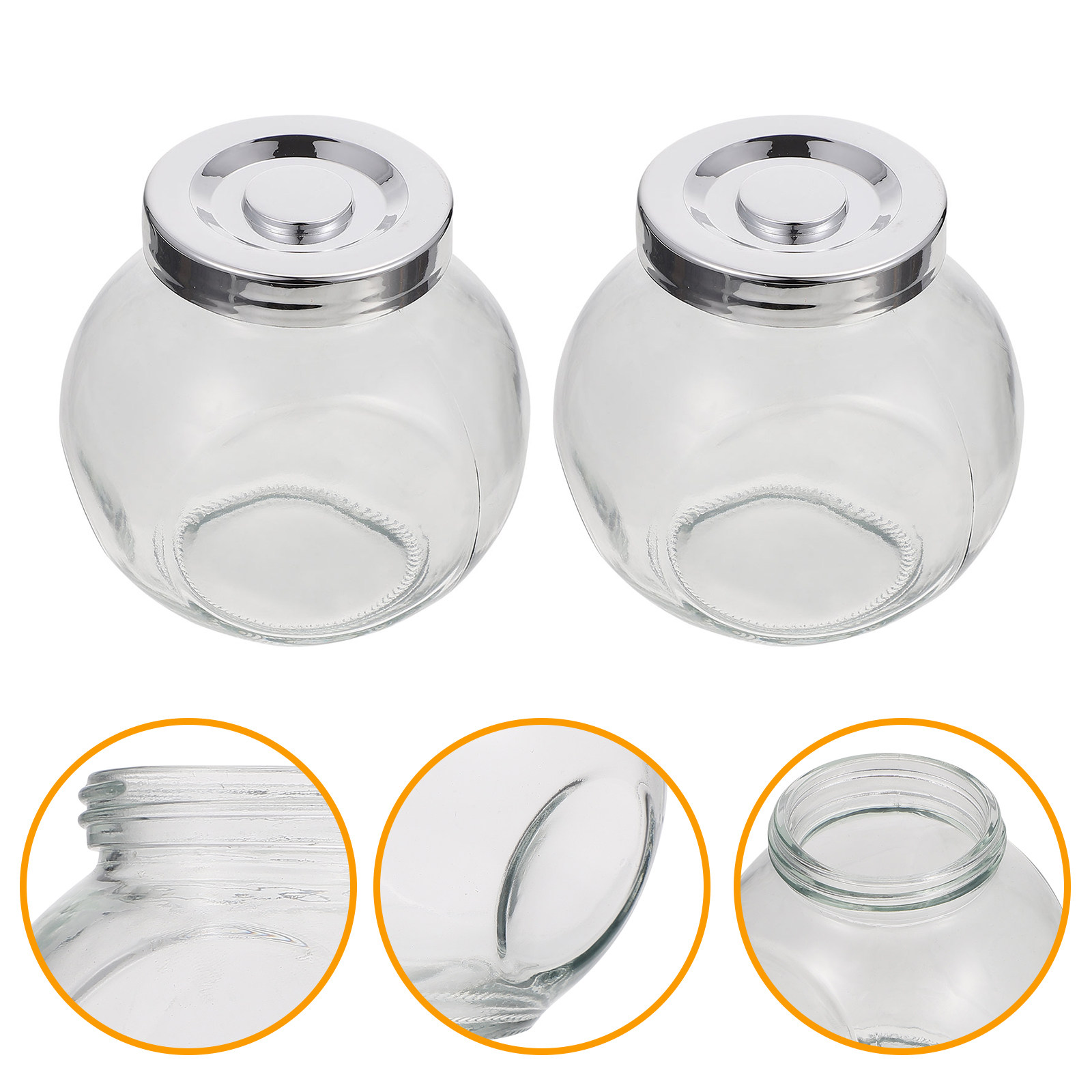 زجاجتان لتخزين مربى الفواكه، أ - مراجعة Food Storage Jars وسعره