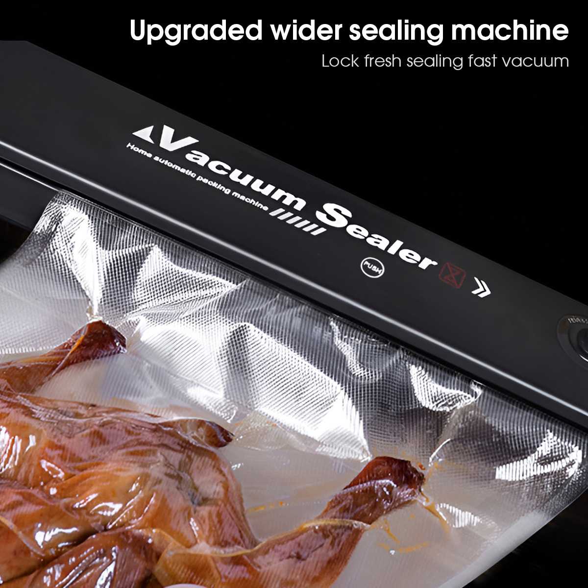 آلة تغليف الطعام بالتفريغ الهو - مراجعة Vacuum Sealer Bag وسعره