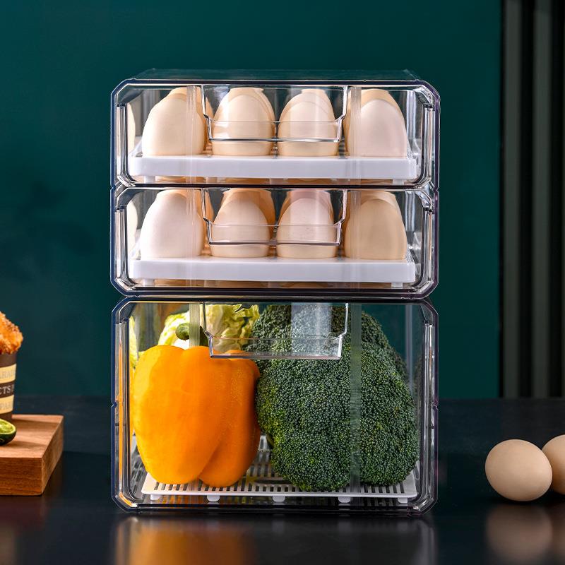 صندوق تخزين طعام للثلاجة، درج  - مراجعة Food Storage Eggs وسعره