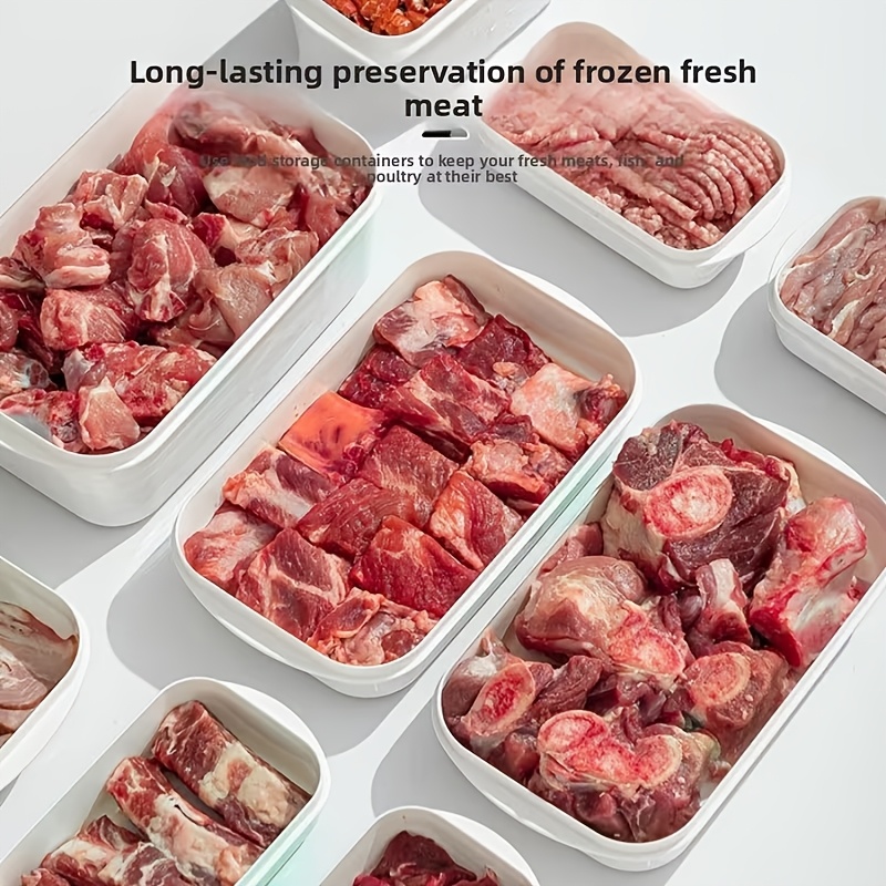 مجموعة من 10 قطع من صناديق تخز - مراجعة Food Storage Freezer وسعره