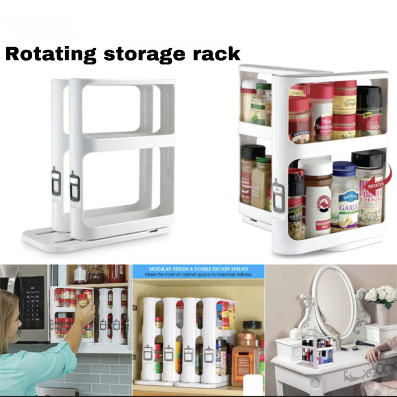 رف دوار للتخزين متعدد الطبقات، - مراجعة Food Storage Without Plastic وسعره