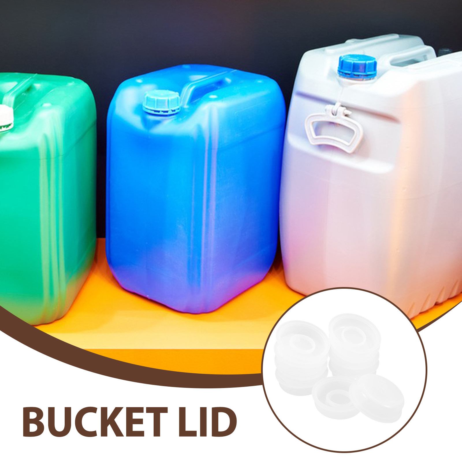 10 قطع أغطية بلاستيكية لبراميل - مراجعة Food Storage Lid وسعره