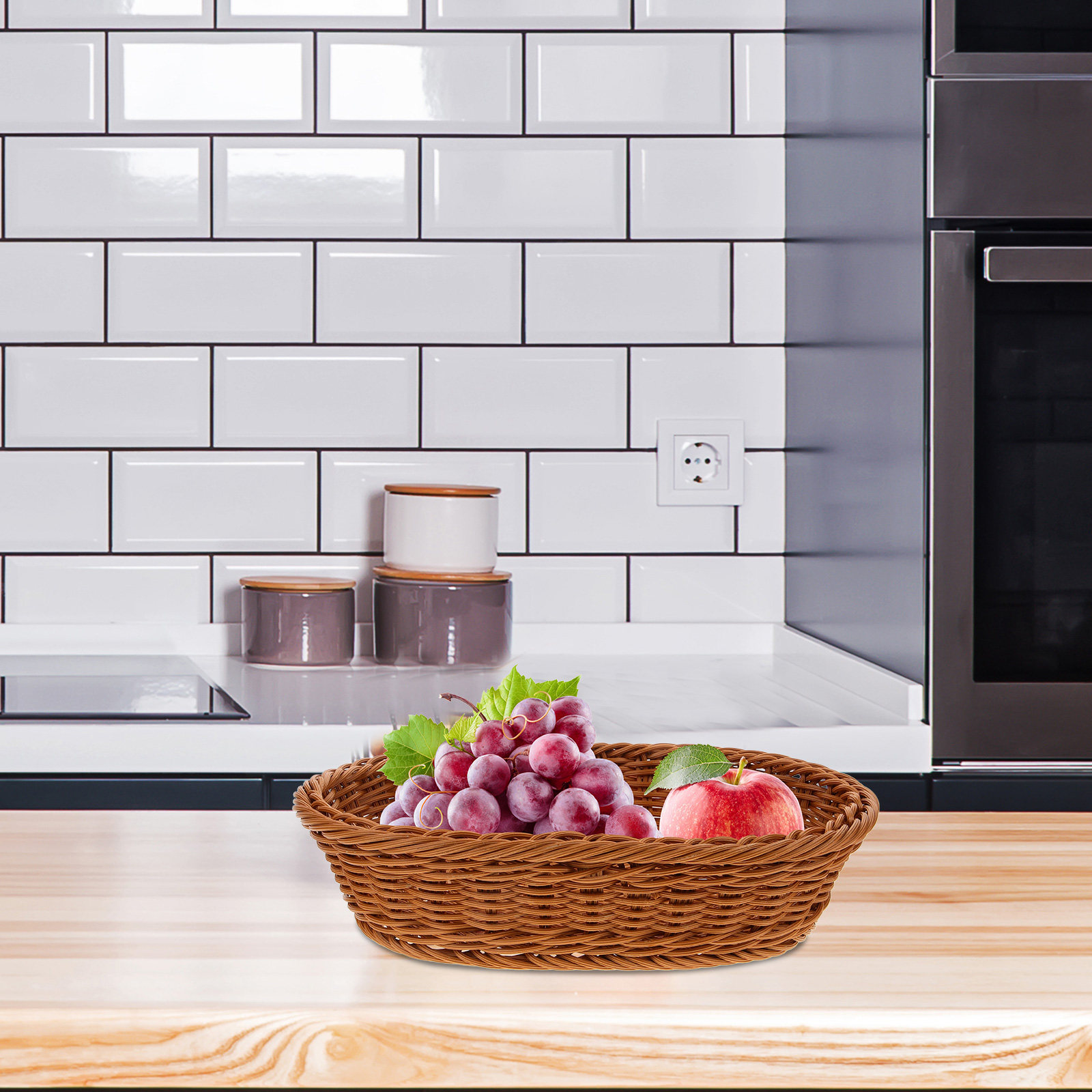 سلة فواكه منسوجة من البولي برو - مراجعة Food Storage Home وسعره