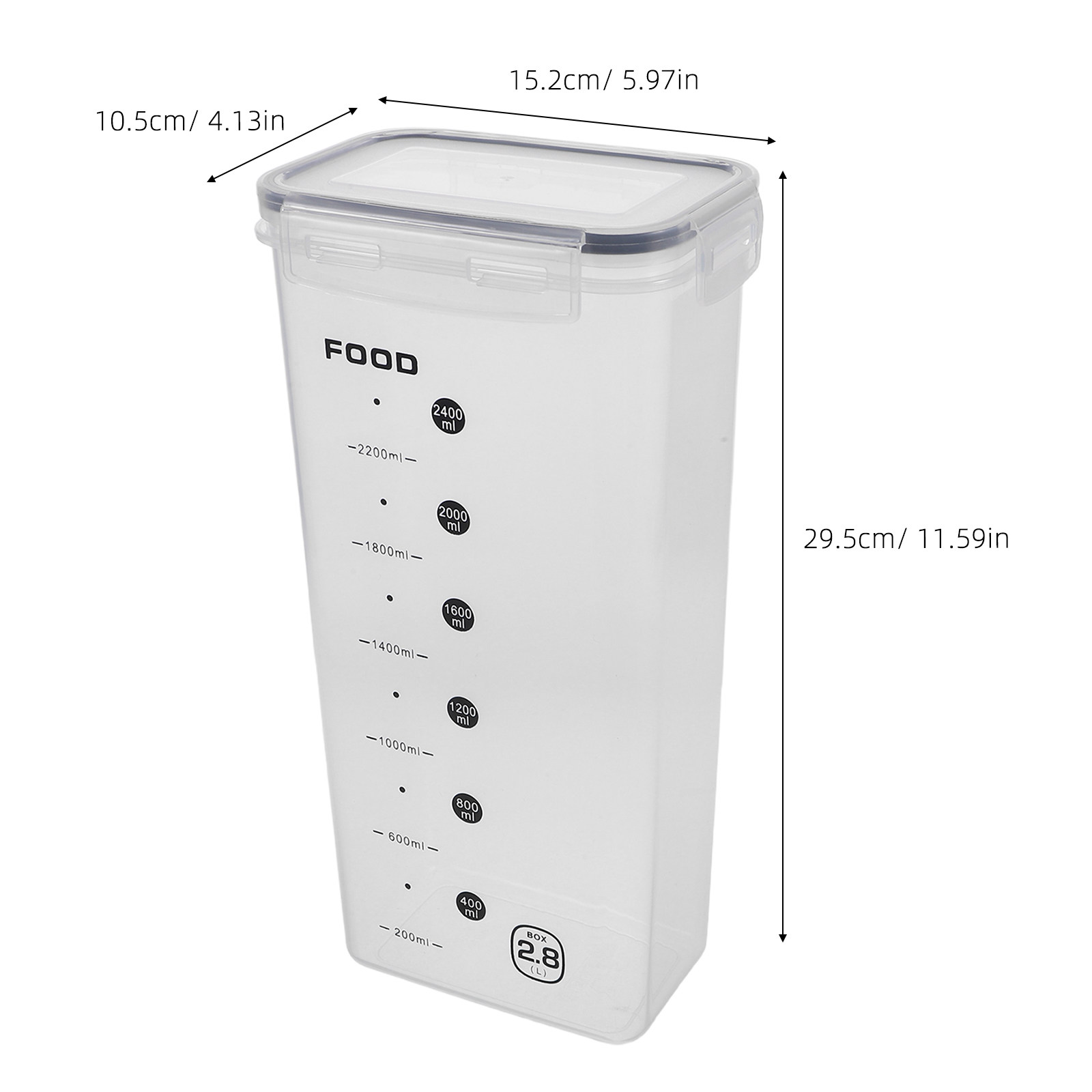 حاويتان شفافتان لتخزين الحبوب  - مراجعة Food Storage Jars وسعره