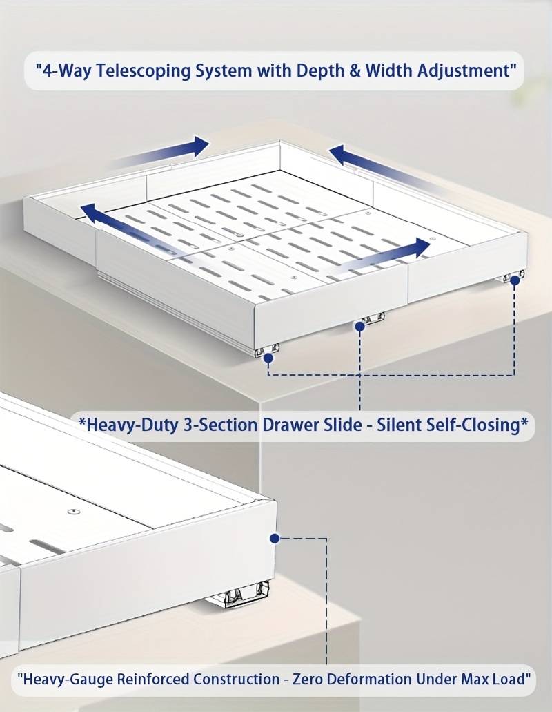 سحب صينية المنظم المطبخ تخزين  - مراجعة Food Storage Drawers وسعره